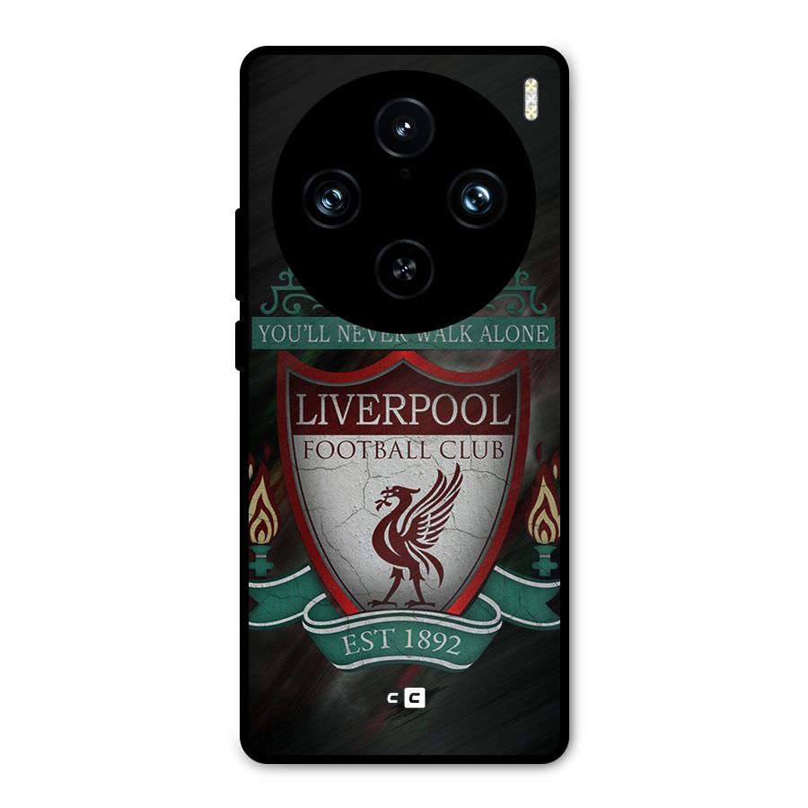 LiverPool FootBall Club Metal Back Case for Vivo X100 Pro