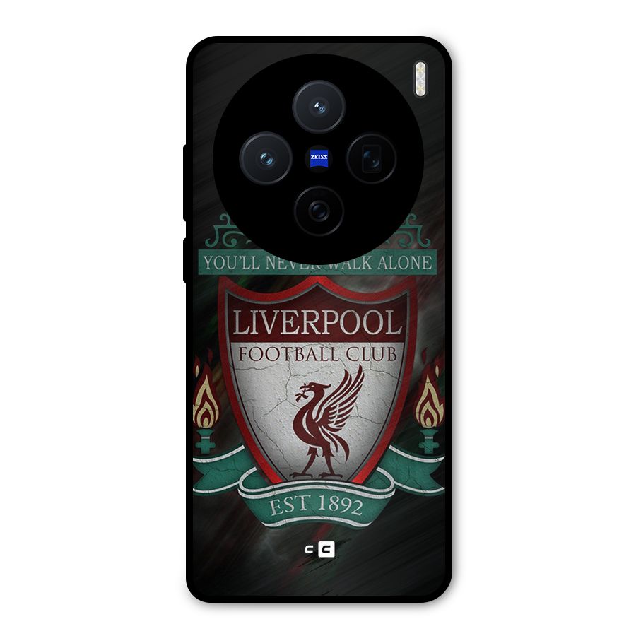 LiverPool FootBall Club Metal Back Case for Vivo X200