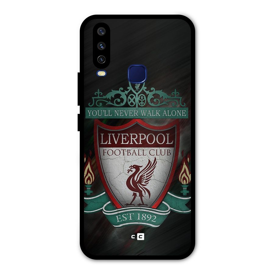 LiverPool FootBall Club Metal Back Case for Vivo Y15