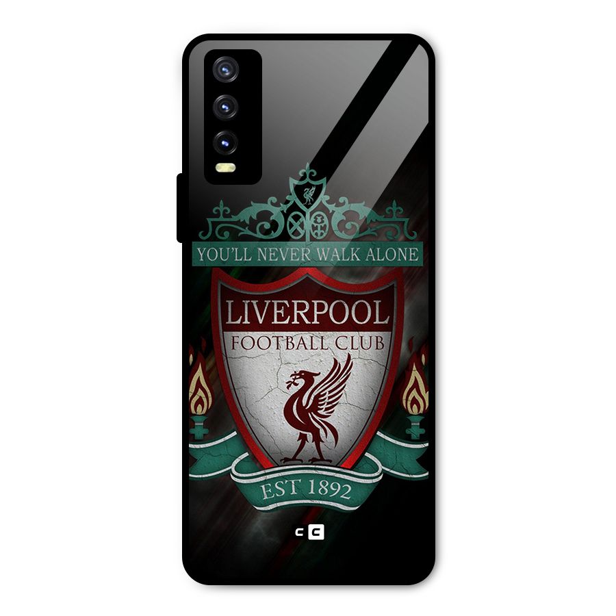 LiverPool FootBall Club Metal Back Case for Vivo Y20