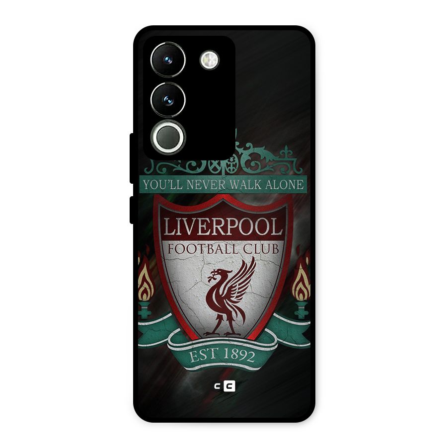 LiverPool FootBall Club Metal Back Case for Vivo Y200