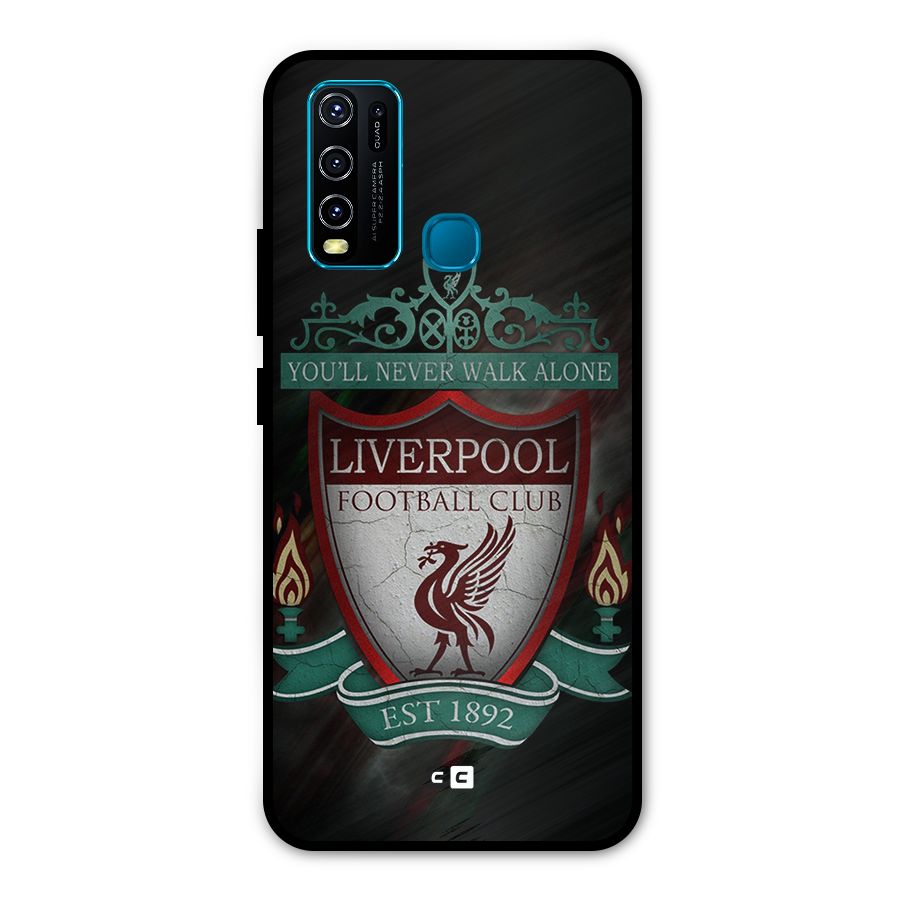 LiverPool FootBall Club Metal Back Case for Vivo Y50