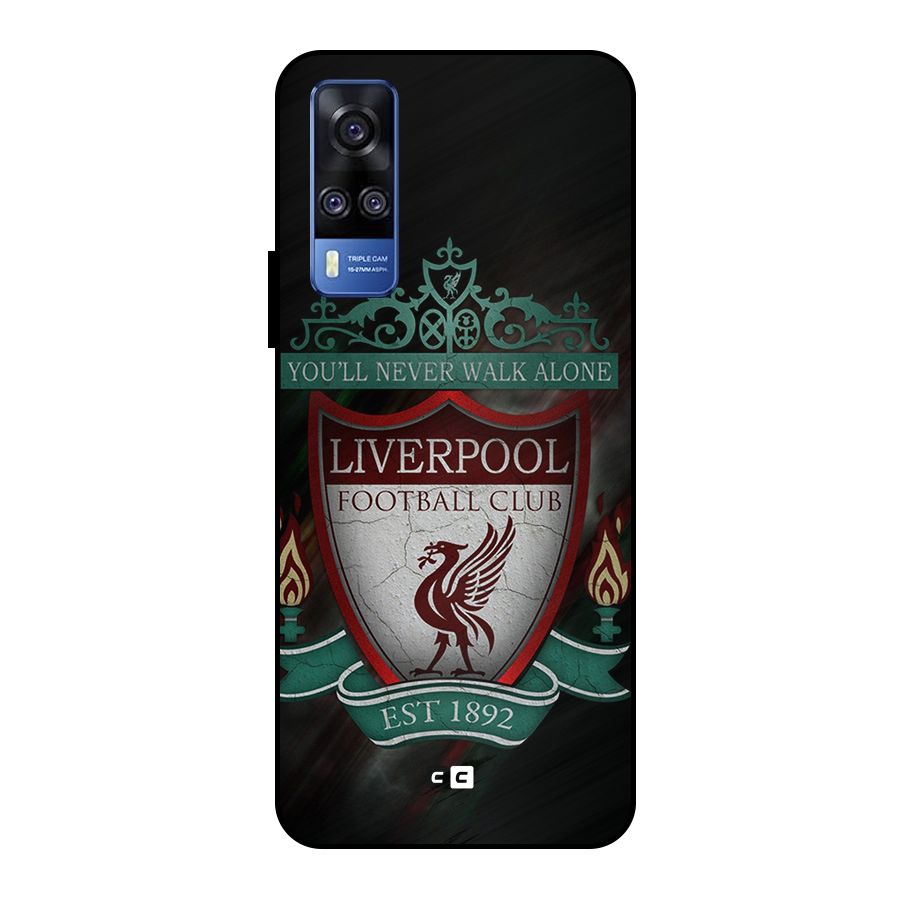 LiverPool FootBall Club Metal Back Case for Vivo Y51