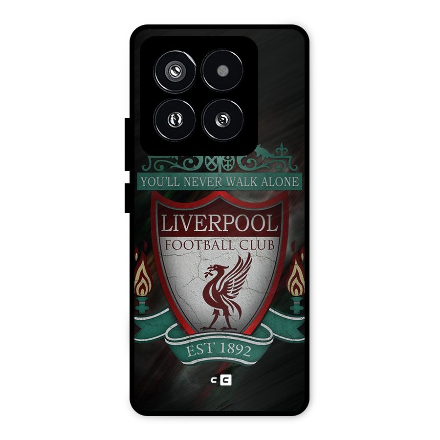 LiverPool FootBall Club Metal Back Case for Xiaomi 14 Pro