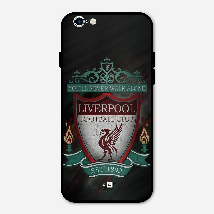 LiverPool FootBall Club Metal Back Case for iPhone 6 6s