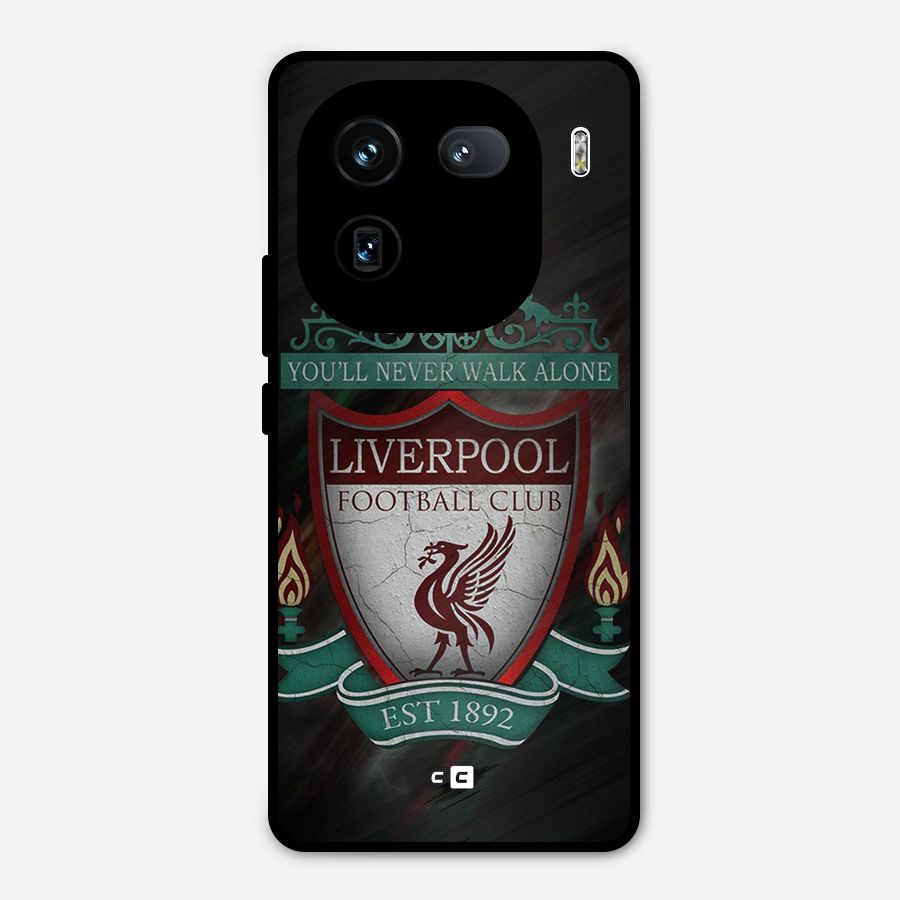 LiverPool FootBall Club Metal Back Case for iQOO 12