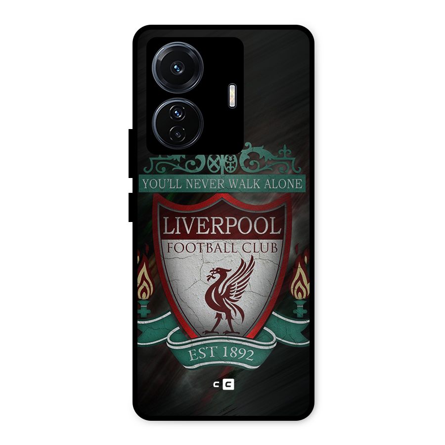 LiverPool FootBall Club Metal Back Case for iQOO Z6