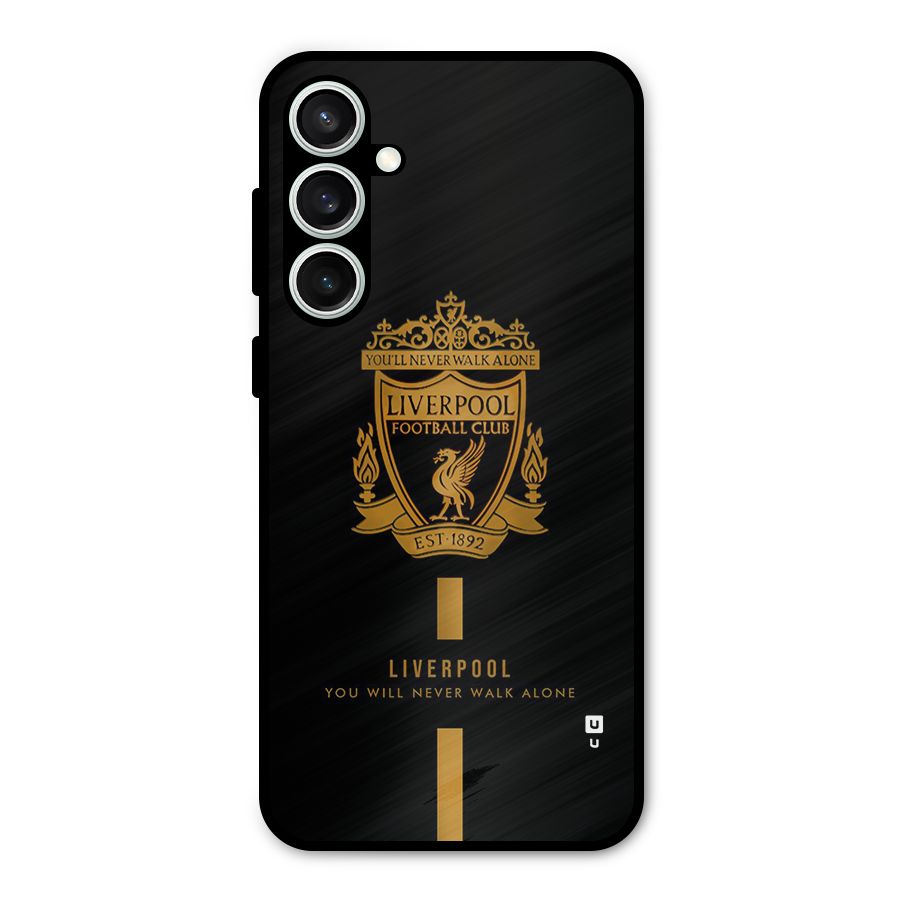 LiverPool Never Walk Alone Metal Back Case for Galaxy S23 FE
