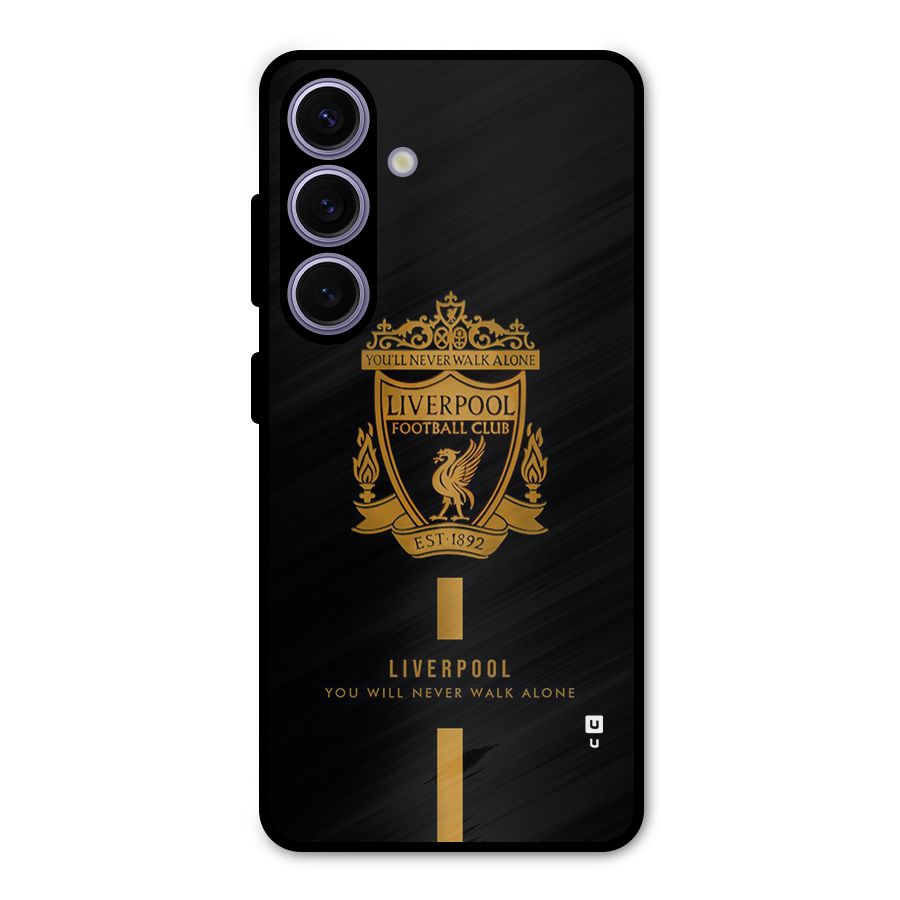 LiverPool Never Walk Alone Metal Back Case for Galaxy S24