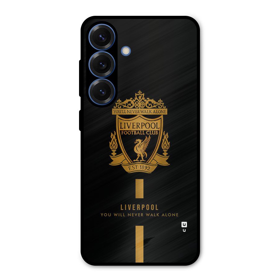 LiverPool Never Walk Alone Metal Back Case for Galaxy S25