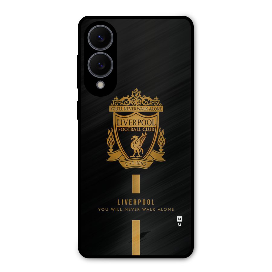LiverPool Never Walk Alone Metal Back Case for Galaxy S25 Edge