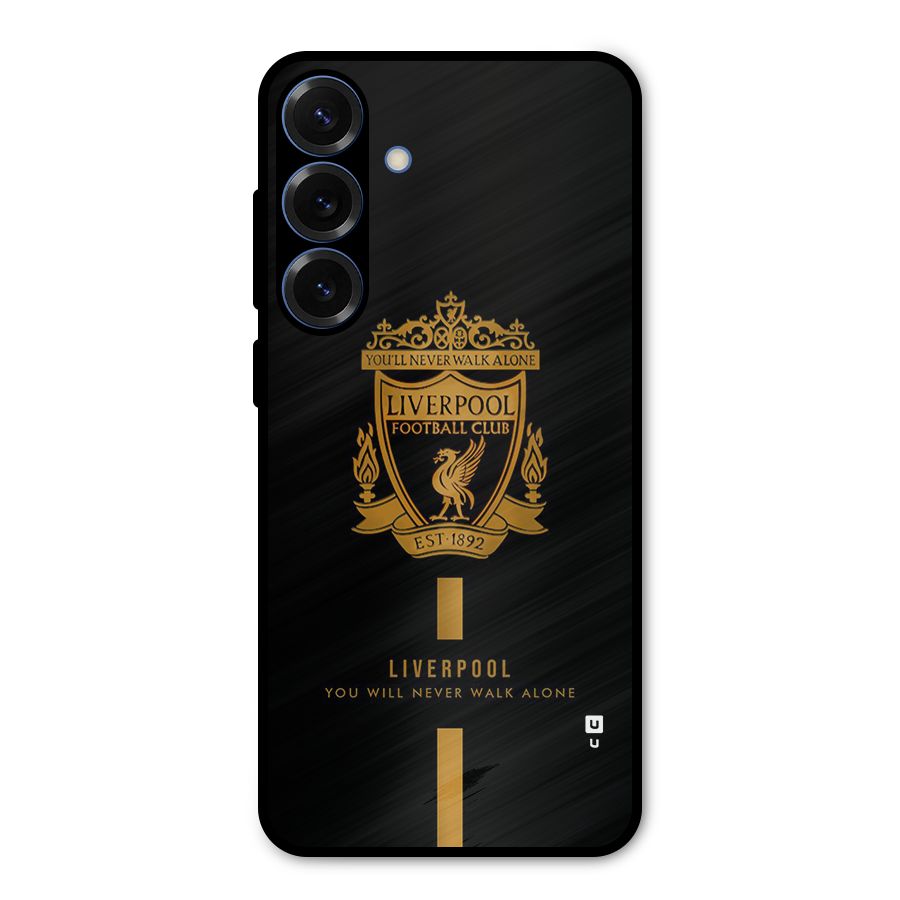 LiverPool Never Walk Alone Metal Back Case for Galaxy S25 Plus