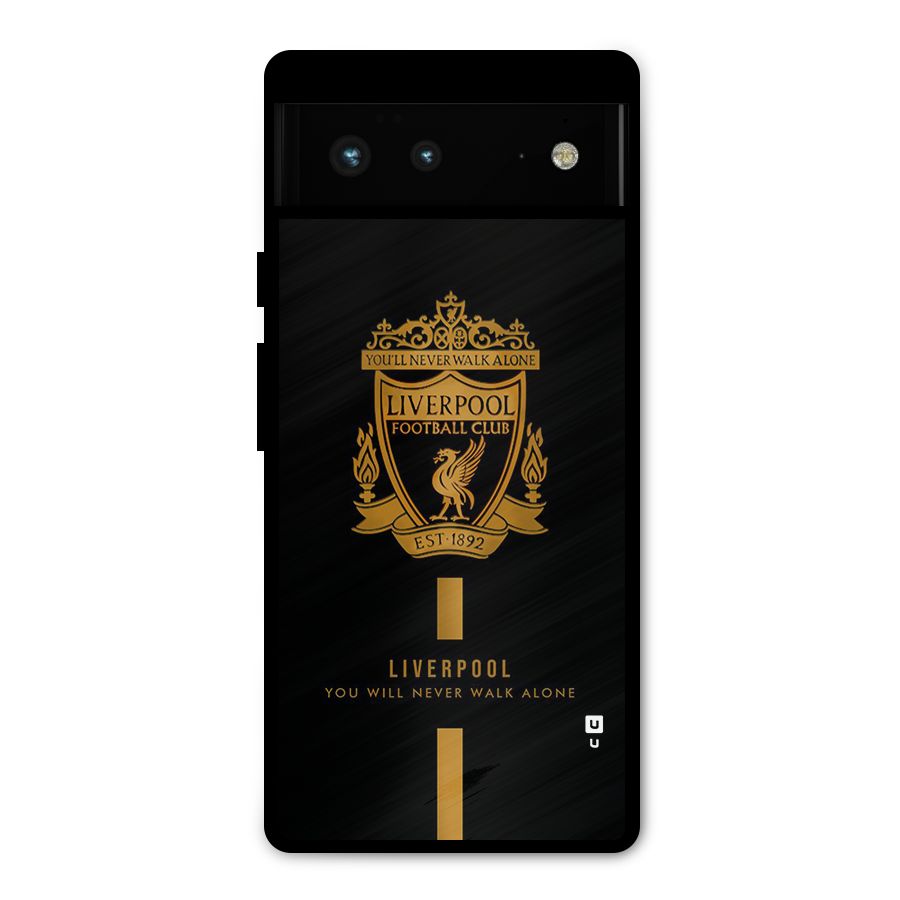 LiverPool Never Walk Alone Metal Back Case for Google Pixel 6