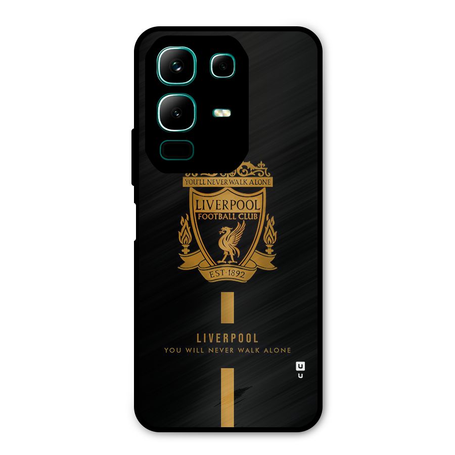 LiverPool Never Walk Alone Metal Back Case for Infinix Note 50x
