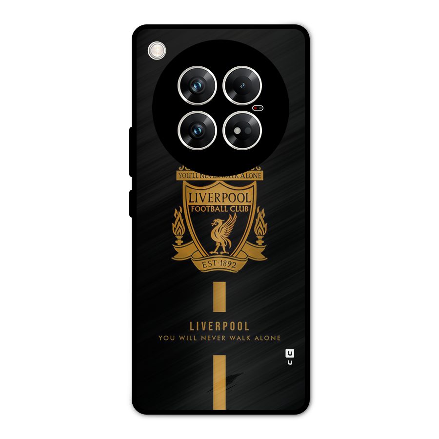 LiverPool Never Walk Alone Metal Back Case for Infinix Zero 40 5G
