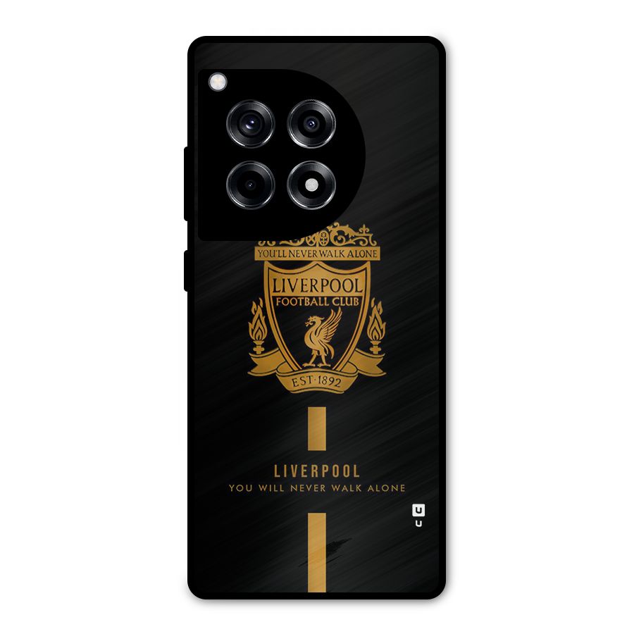 LiverPool Never Walk Alone Metal Back Case for OnePlus 12R