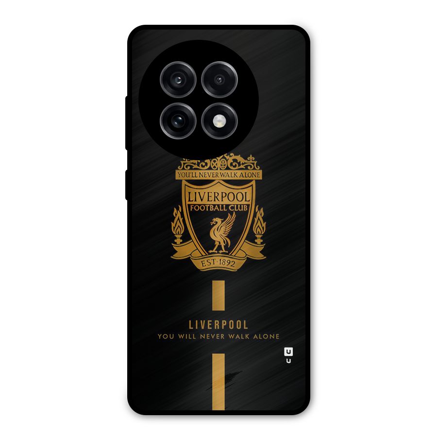 LiverPool Never Walk Alone Metal Back Case for OnePlus 13R