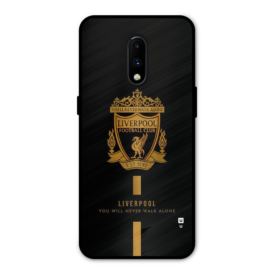 LiverPool Never Walk Alone Metal Back Case for OnePlus 7
