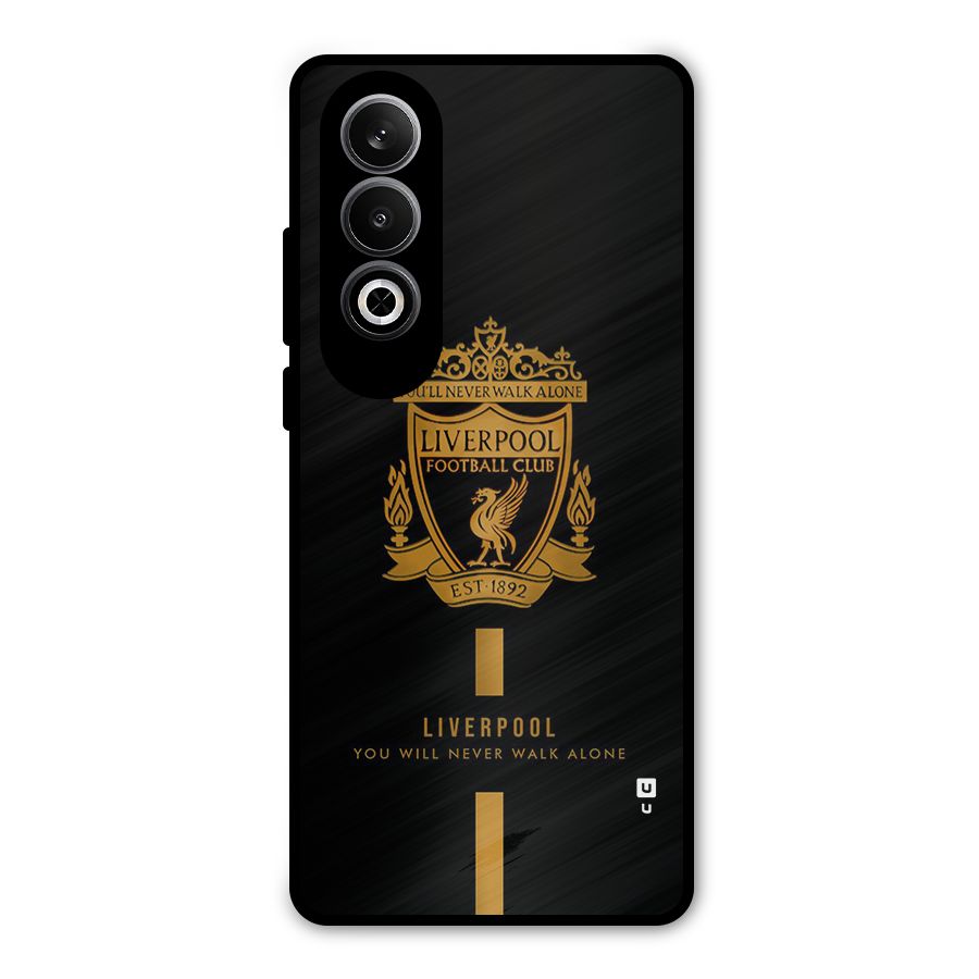 LiverPool Never Walk Alone Metal Back Case for OnePlus Nord CE4