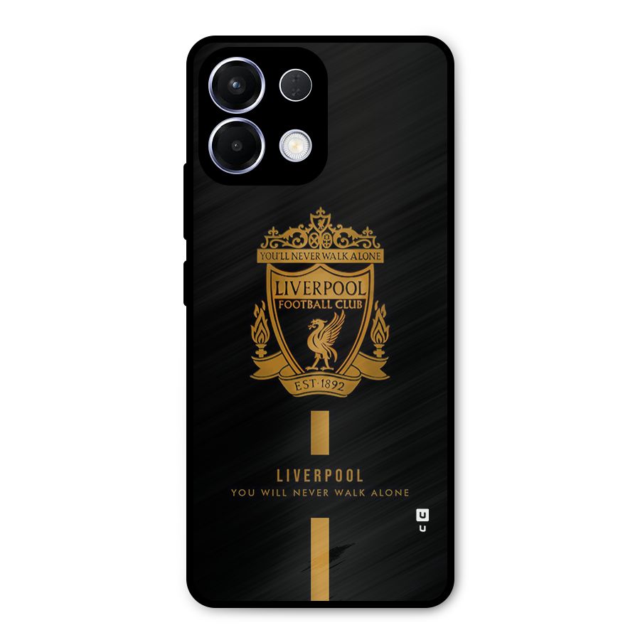 LiverPool Never Walk Alone Metal Back Case for Oppo K13