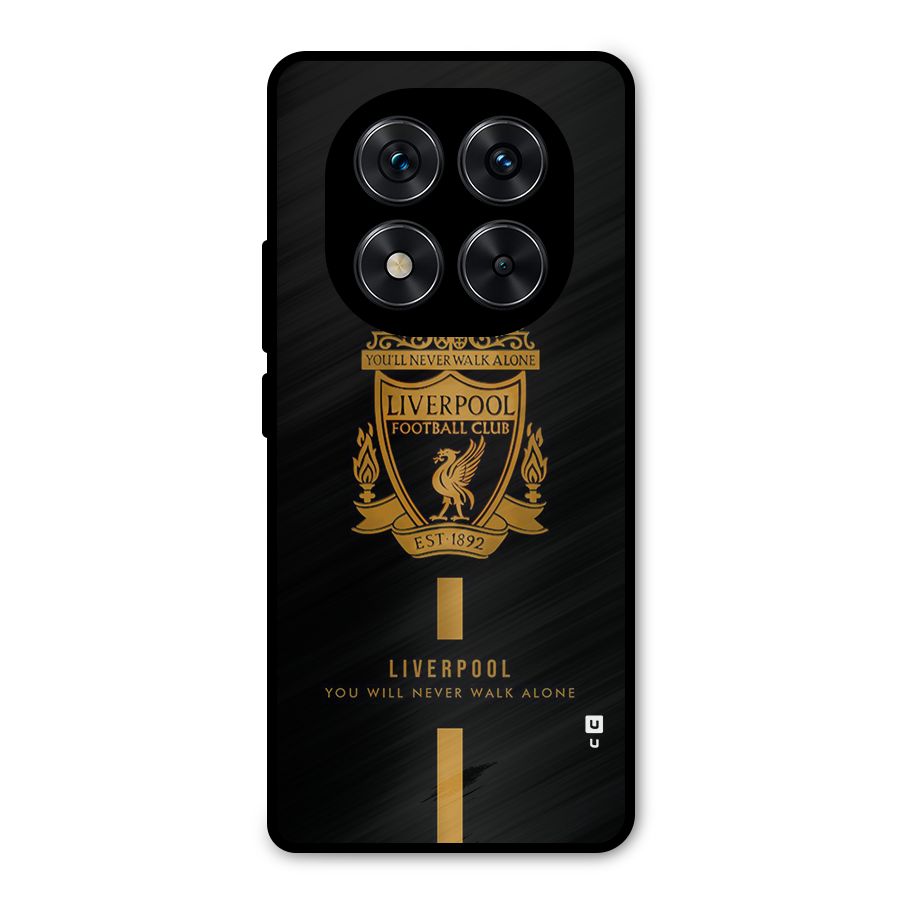 LiverPool Never Walk Alone Metal Back Case for Poco X7