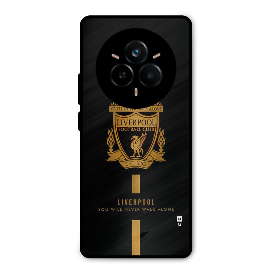 LiverPool Never Walk Alone Metal Back Case for Realme 14 Pro
