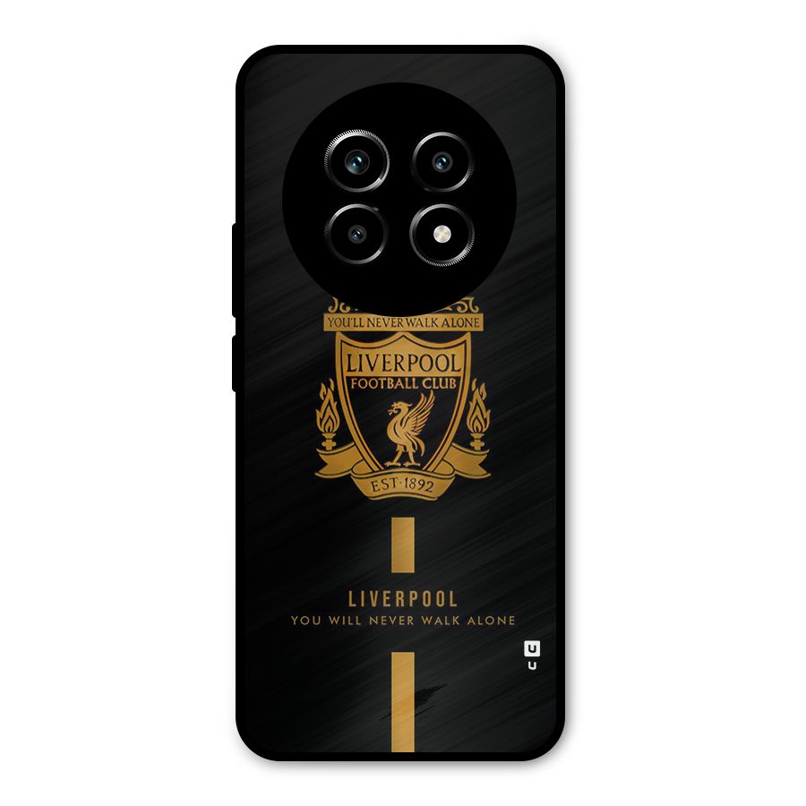 LiverPool Never Walk Alone Metal Back Case for Realme 14 Pro Lite