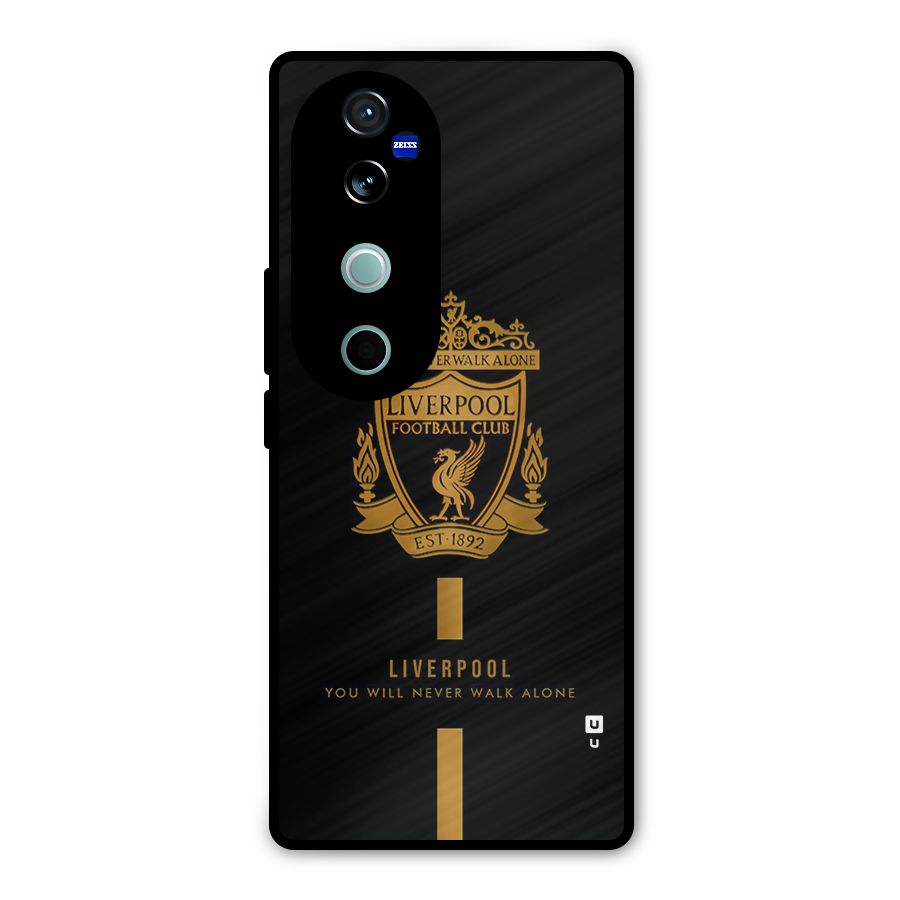 LiverPool Never Walk Alone Metal Back Case for Vivo V40