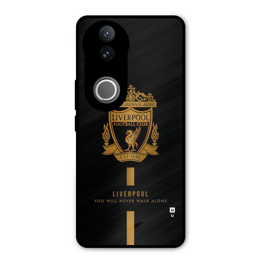 LiverPool Never Walk Alone Metal Back Case for Vivo V50
