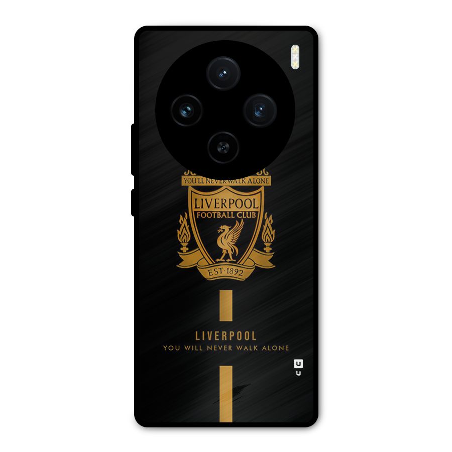 LiverPool Never Walk Alone Metal Back Case for Vivo X100