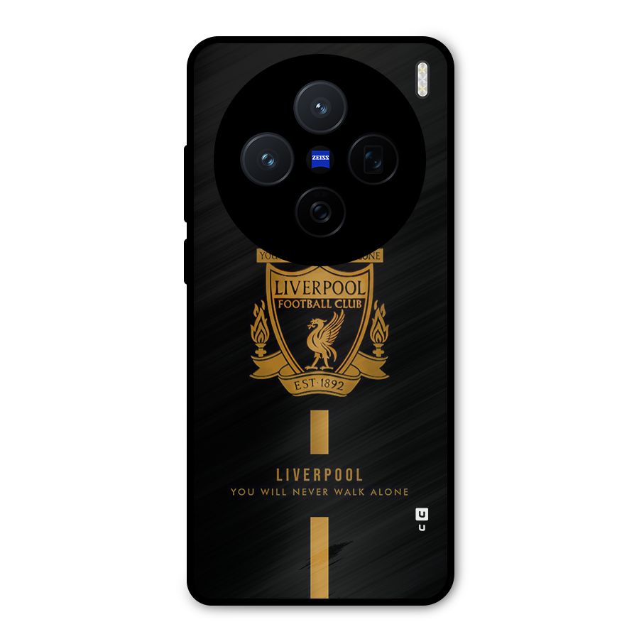 LiverPool Never Walk Alone Metal Back Case for Vivo X200