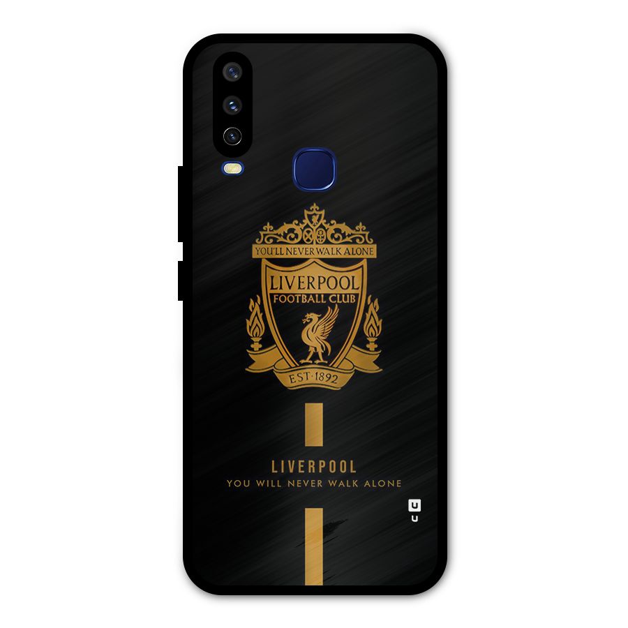 LiverPool Never Walk Alone Metal Back Case for Vivo Y15
