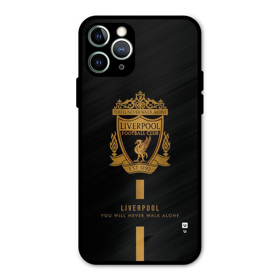 LiverPool Never Walk Alone Metal Back Case for iPhone 11 Pro Max