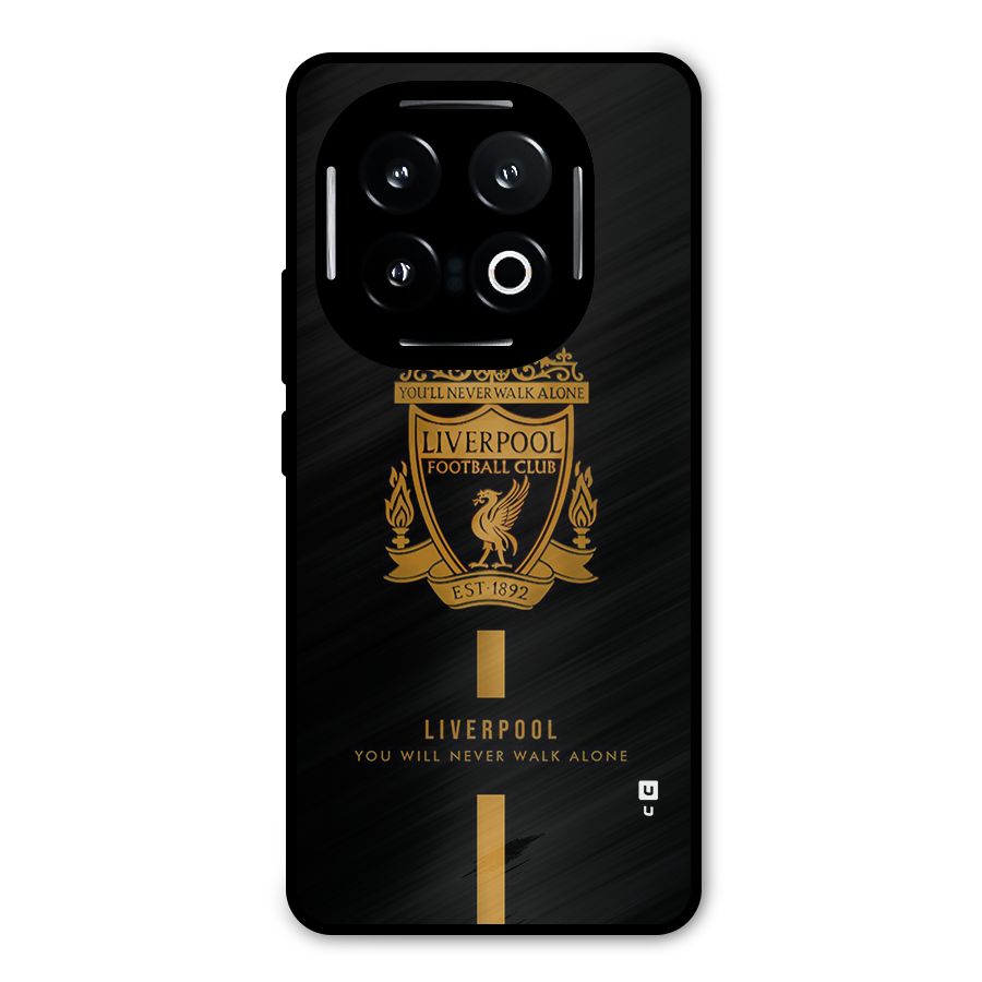 LiverPool Never Walk Alone Metal Back Case for iQOO 13