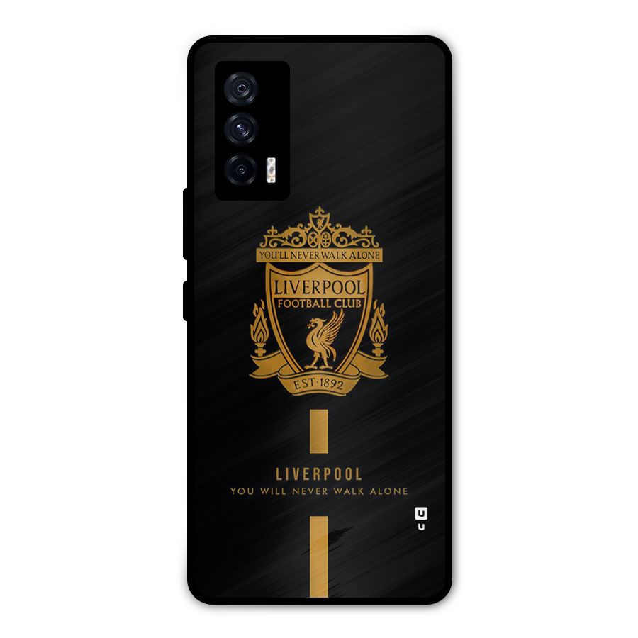 LiverPool Never Walk Alone Metal Back Case for iQOO 7 5G