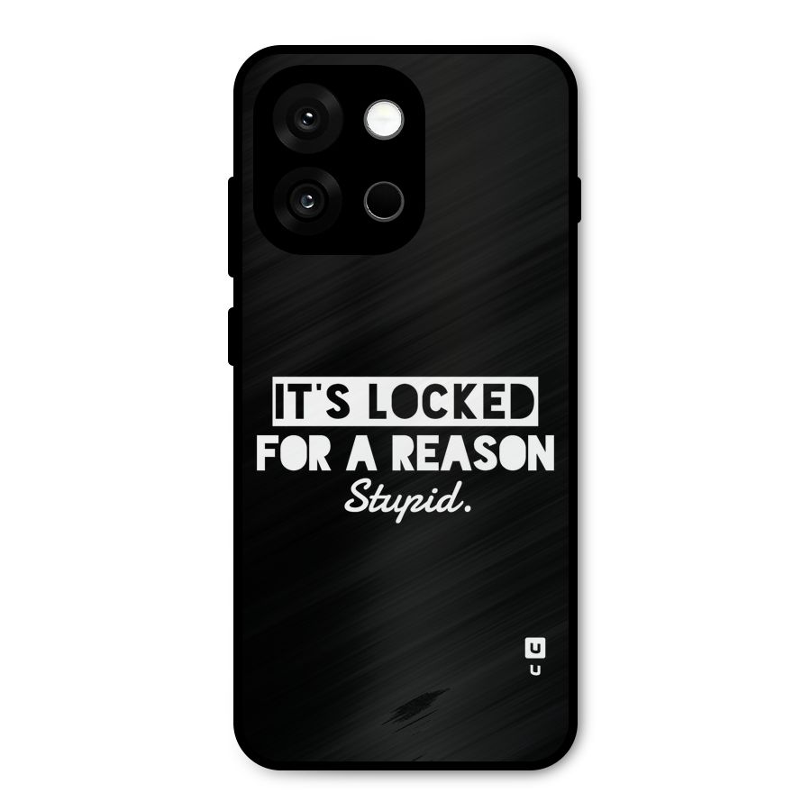 Locked For Stupid Metal Back Case for OnePlus 13s