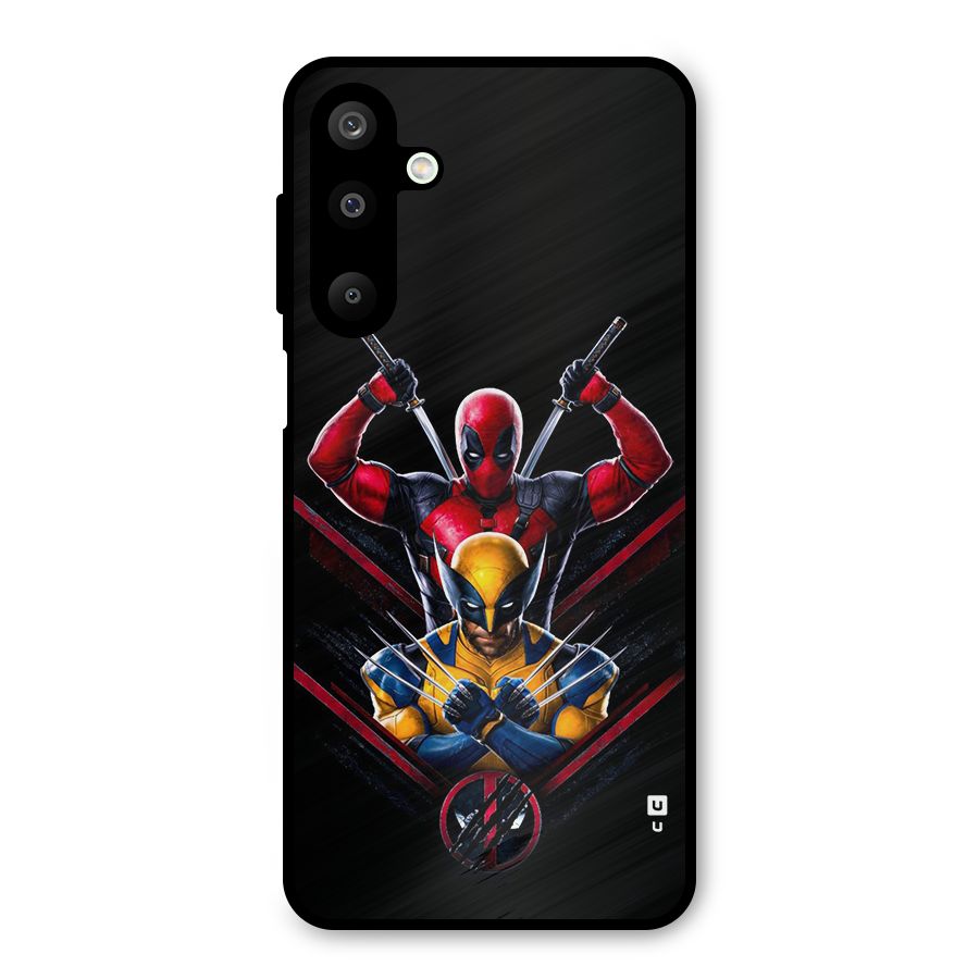 Logan And Wade Metal Back Case for Galaxy M16