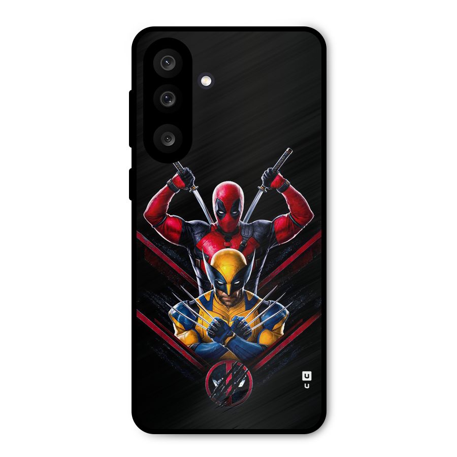 Logan And Wade Metal Back Case for Galaxy M56
