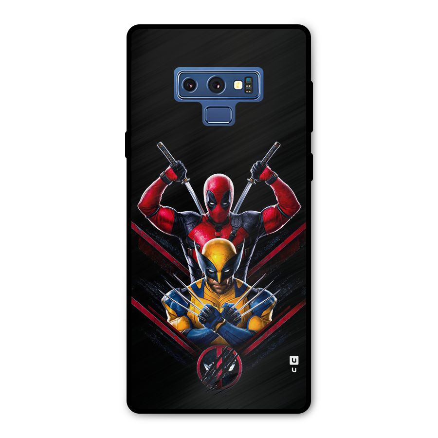 Logan And Wade Metal Back Case for Galaxy Note 9