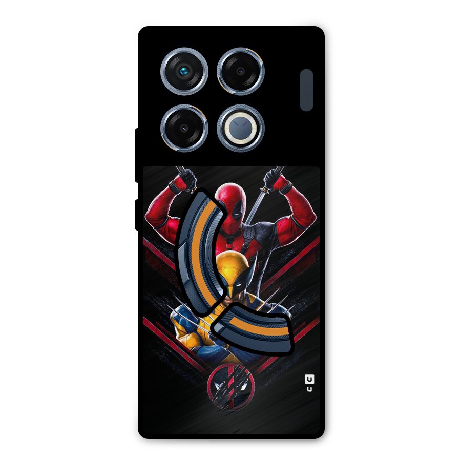 Logan And Wade Metal Back Case for Infinix GT 20 Pro