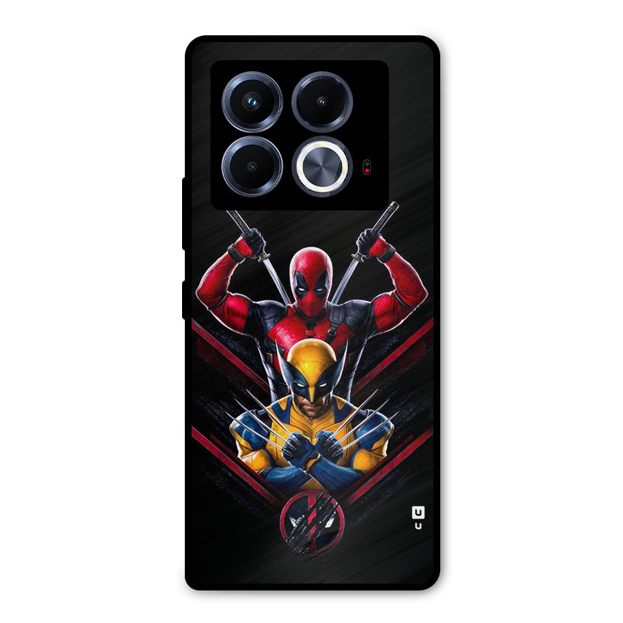 Logan And Wade Metal Back Case for Infinix Note 40 5G
