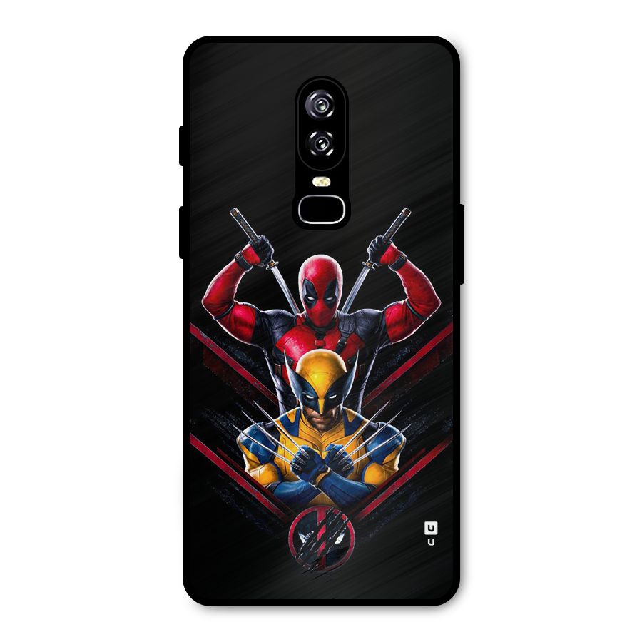 Logan And Wade Metal Back Case for OnePlus 6