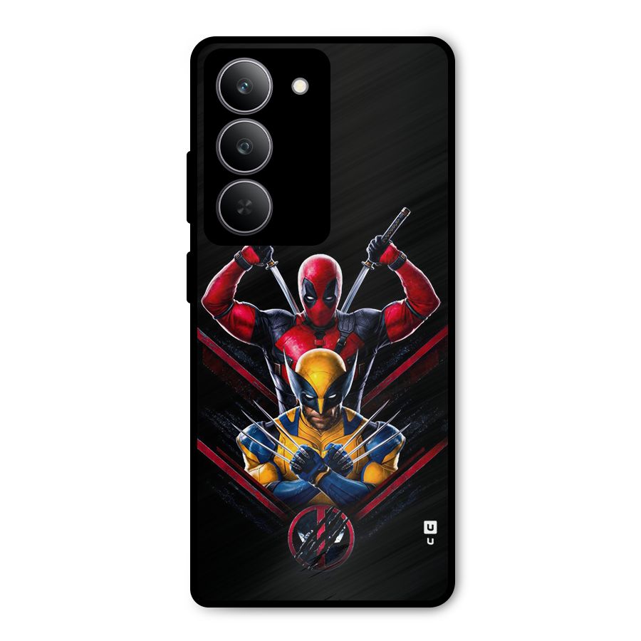 Logan And Wade Metal Back Case for Realme 14x