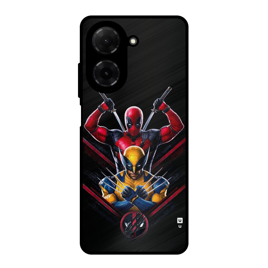 Logan And Wade Metal Back Case for Redmi A5 4G