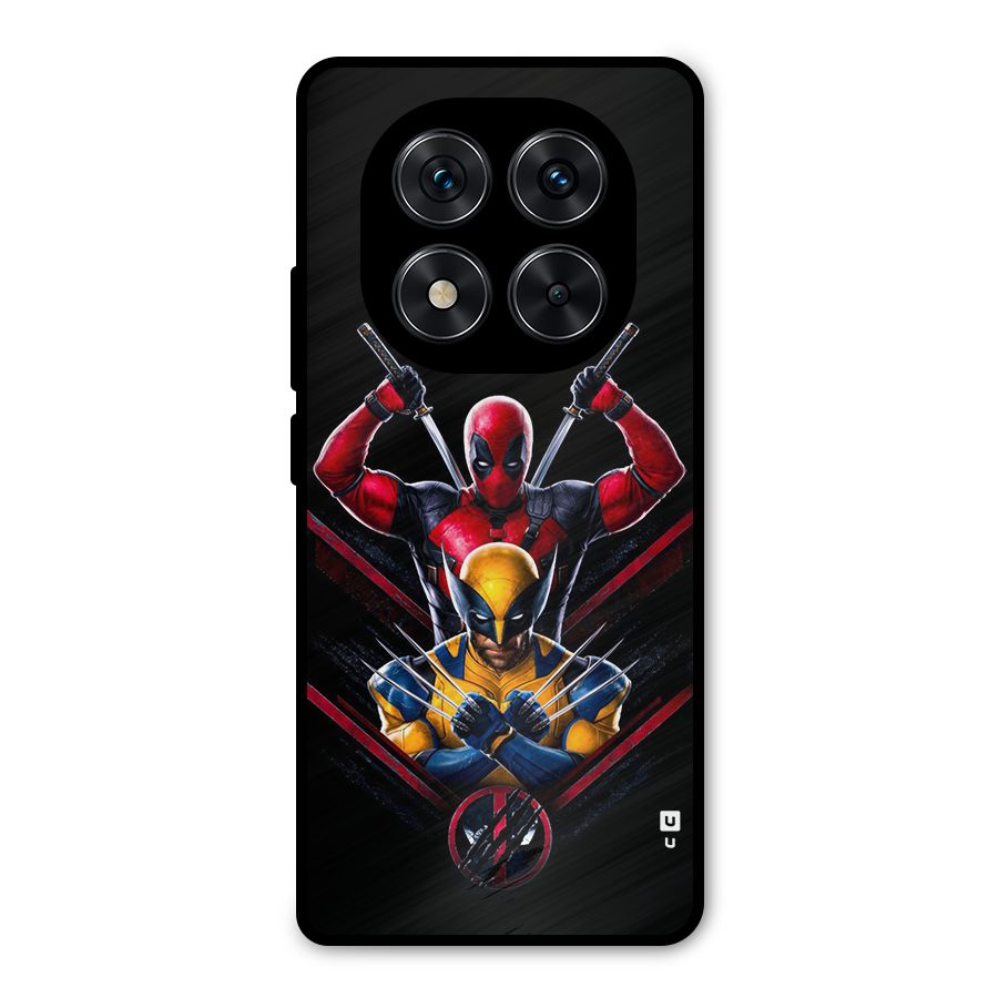 Logan And Wade Metal Back Case for Redmi Note 14 Pro 5G