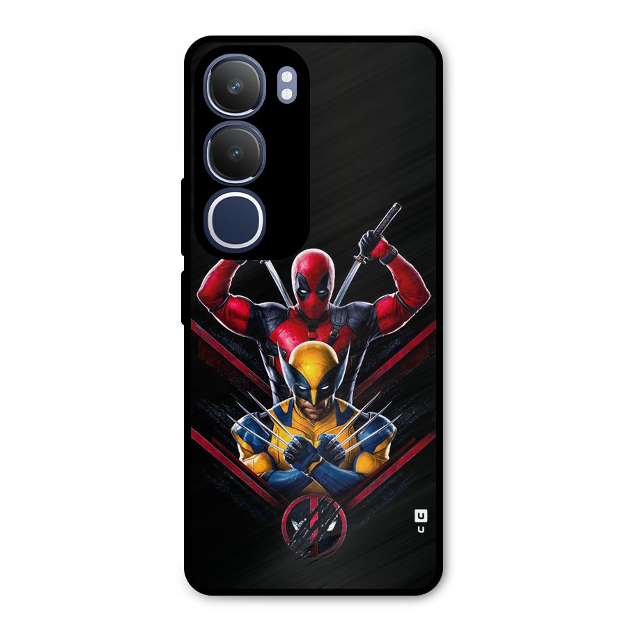 Logan And Wade Metal Back Case for Vivo Y29