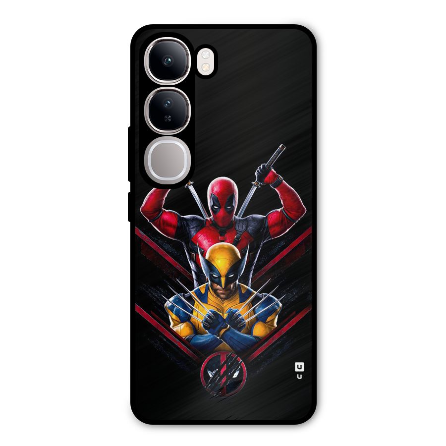 Logan And Wade Metal Back Case for Vivo Y300