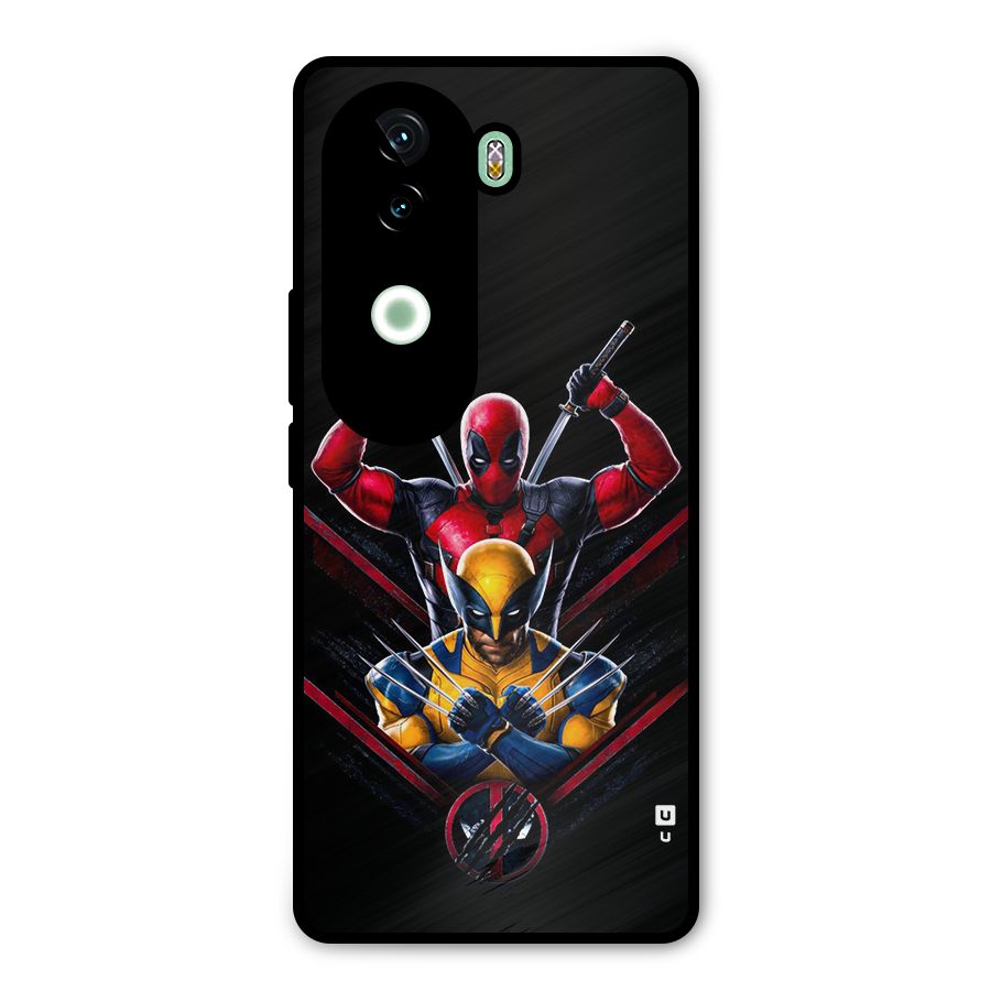 Logan And Wade Metal Back Case for iQOO Z9s