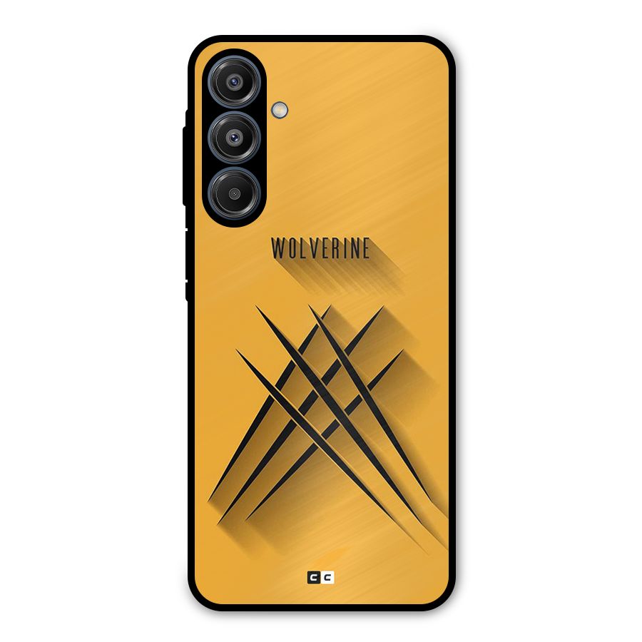 Logan Claw Metal Back Case for Galaxy A16 5G