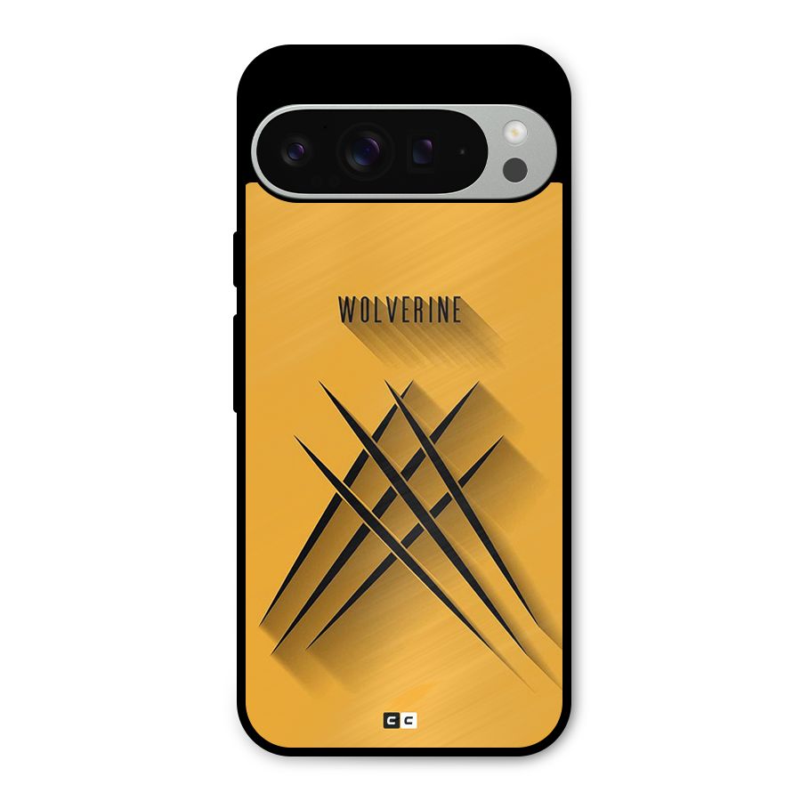 Logan Claw Metal Back Case for Google Pixel 9 Pro XL